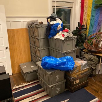A2B Movers - Carefully stacked our boxes - Movers Near Me - San Francisco, California