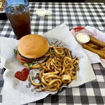 Smack That - Bacon Cheese Burger, Smacktators and Zuchini sticks - Southern Near Me - Muskogee, Oklahoma