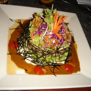 Yard House - Ahi Poke Stack - New American Near Me - Irvine, California Yard House - Ahi Poke Stack - New American Near Me - Irvine, California