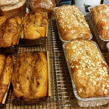 Orange Tree Imports - the take-home of our hard work -- whole wheat bread and cinnamon raisin bread! - Cooking Classes Near Me - Madison, Wisconsin