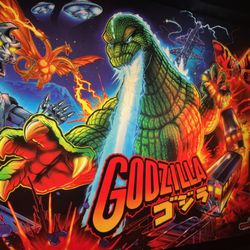 Metro Sportz Bar & Billiards - Godzilla Pinball Machine at Metro Sportz Bar & Billiards
