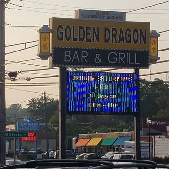 Golden Dragon - This is the sign outside. The egg rolls are amazing - Chinese Near Me - Windsor Mill, Maryland Golden Dragon - This is the sign outside. The egg rolls are amazing - Chinese Near Me - Windsor Mill, Maryland