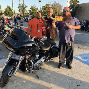 Riverside Harley-Davidson - Josh and Juan with Brett and his new ride!! - Motorcycle Dealers Near Me - Riverside, California Riverside Harley-Davidson - Josh and Juan with Brett and his new ride!! - Motorcycle Dealers Near Me - Riverside, California