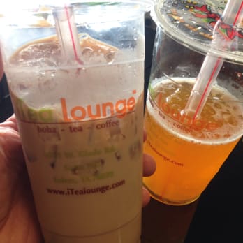 iTea Lounge - Milk tea with boba and a passion green tea. - Coffee & Tea Near Me - Euless, Texas