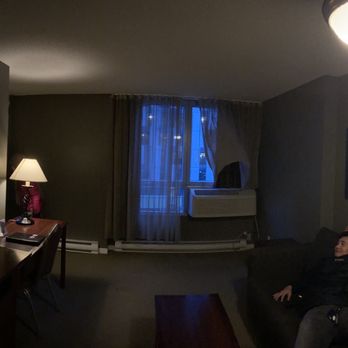 Hôtel Faubourg Montréal - Living/room if sofa is pulled - Hotels Near Me - Montreal, Quebec Hôtel Faubourg Montréal - Living/room if sofa is pulled - Hotels Near Me - Montreal, Quebec