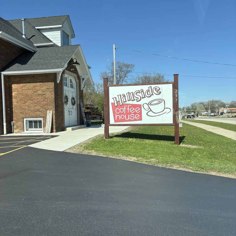 Hillside Coffee House - Outside - Coffee & Tea Near Me - Oak Creek, Wisconsin Hillside Coffee House - Outside - Coffee & Tea Near Me - Oak Creek, Wisconsin