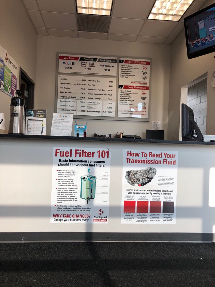 MARKQUART LUBENWASH Oil Change Stations 321 W Prairie View Rd