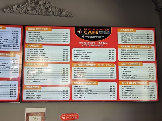 Menu photo 2 Blockbuster Cafe Alpharetta, GA Menu photo 2 Blockbuster Cafe Alpharetta, GA