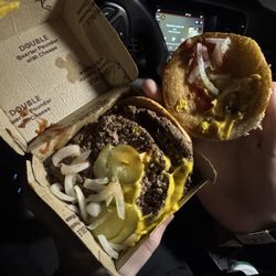 McDonald's - After waiting 20 minutes in the drive through and 2 people getting to order before me, after I put an online order in. This is what I get.