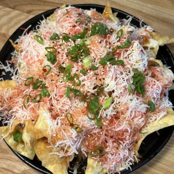 Rak Thai - Crab Cheese Nachos - Thai Near Me - Grand Rapids, Michigan