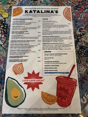 Menu photo 1 Katalina's Columbus, OH