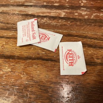 Miguelitos Mexican Restaurant - This is the salt they gave us for 2 people. Of all the things to cheap out on...salt - Mexican Near Me - Sanger, Texas Miguelitos Mexican Restaurant - This is the salt they gave us for 2 people. Of all the things to cheap out on...salt - Mexican Near Me - Sanger, Texas