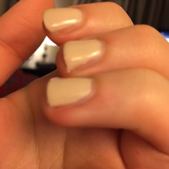 Jolie Nails - This is about an hour after the mani - Nail Salons Near Me - Antelope, California