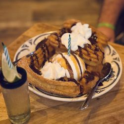 Birthday Churros + shot