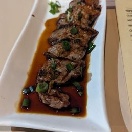 Spicy Beef Yakitori