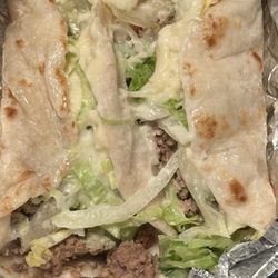 El Jacal - Two beef soft tacos