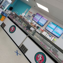 Ice cream counter