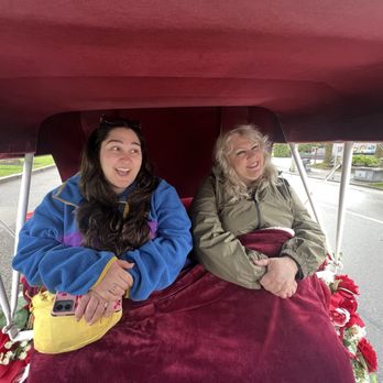 Tally-Ho Carriage Tours - My daughter and I enjoying our ride! - Historical Tours Near Me - Victoria, British Columbia Tally-Ho Carriage Tours - My daughter and I enjoying our ride! - Historical Tours Near Me - Victoria, British Columbia