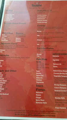 Menu photo 5 Don Sushi Albuquerque, NM