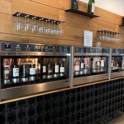 Wine Bar at Copia - The wine! 24 rotation