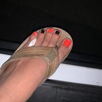 Peony Nails Lounge - Pedicure Halloween theme - Nail Salons Near Me - Orange, California