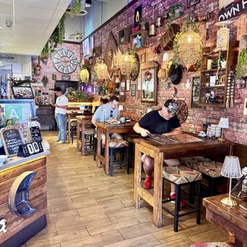 Crepissima - Inside decor - Creperies Near Me - Valencia, California Crepissima - Inside decor - Creperies Near Me - Valencia, California