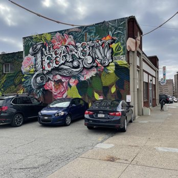 Pamelas Diner - a mural on the side of a building - Diners Near Me - Pittsburgh, Pennsylvania Pamelas Diner - a mural on the side of a building - Diners Near Me - Pittsburgh, Pennsylvania
