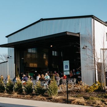 45th Parallel Distillery - The North Patio at 45th Parallel Distillery. - Pizza Near Me - New Richmond, Wisconsin