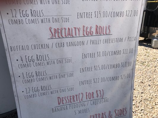 Menu photo 1 The Roll Up Killeen, TX