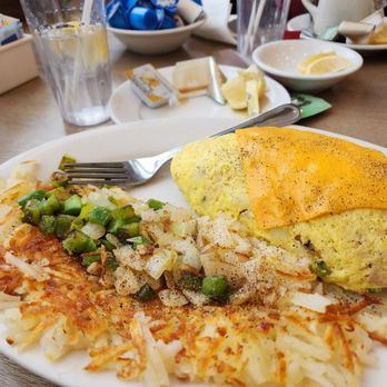 Stacked - Denver omelet and potatoes - Breakfast & Brunch Near Me - Crestwood, Illinois