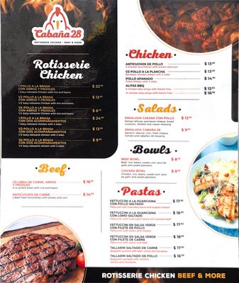 Menu photo 8 Cabaña 28 Fort Lauderdale, FL Menu photo 8 Cabaña 28 Fort Lauderdale, FL