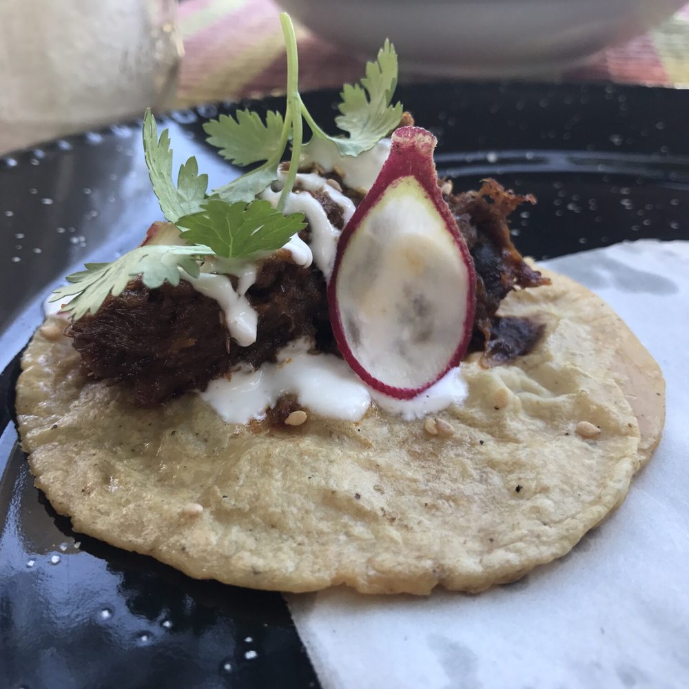 Restaurant Traslomita - Lamb taquitos with mole sauce (each order is 4 tacos) - Seafood Near Me - Ensenada, BCN Restaurant Traslomita - Lamb taquitos with mole sauce (each order is 4 tacos) - Seafood Near Me - Ensenada, BCN