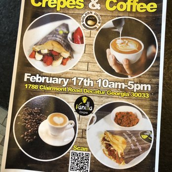 Golden Drops Café - Vanilla Crepe pop-up! - Coffee & Tea Near Me - Decatur, Georgia Golden Drops Café - Vanilla Crepe pop-up! - Coffee & Tea Near Me - Decatur, Georgia