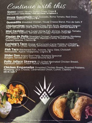 Menu photo 2 Cyclone Anaya's Tex - Mex Kitchen  Houston, TX