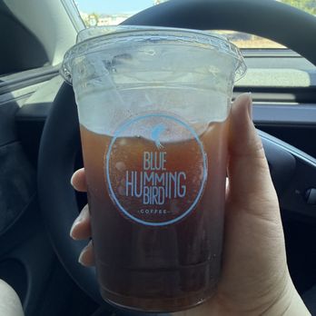 CUP by Blue Hummingbird Coffee - Iced Americano - Coffee & Tea Near Me - Irvine, California CUP by Blue Hummingbird Coffee - Iced Americano - Coffee & Tea Near Me - Irvine, California