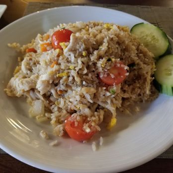 Bua Thai - Chicken Fried Rice, very tasty! - Thai Near Me - Leesburg, Virginia Bua Thai - Chicken Fried Rice, very tasty! - Thai Near Me - Leesburg, Virginia
