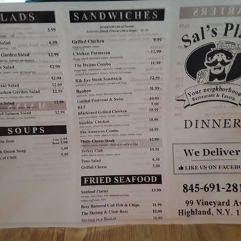 Sal's Place - Italian Near Me - Highland, New York