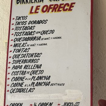 CARLITOS BIRRIERIA - Menu, come early, they run out! - Tacos Near Me - Guerrero Negro, BCS CARLITOS BIRRIERIA - Menu, come early, they run out! - Tacos Near Me - Guerrero Negro, BCS