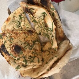Garlic naan Garlic naan
