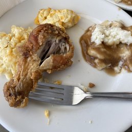 Fried chicken.