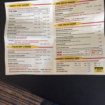 Dr Dawg - Menu - Hot Dogs Near Me - Thiensville, Wisconsin