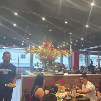 Texas de Brazil - Salad bar area - Steakhouses Near Me - Honolulu, Hawaii