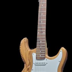 Music Music - Hand Carved guitar