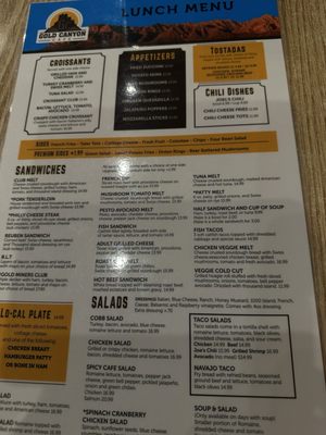 Menu photo 4 Gold Canyon Cafe Gold Canyon, AZ Menu photo 4 Gold Canyon Cafe Gold Canyon, AZ