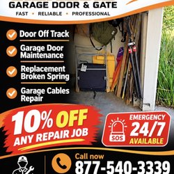 Genesis Garage Door & Gate - www.genesisgaragedoor.com #brokenspring #openerrepair #electricgaterepair #cableinstallation #garagedoorrepair