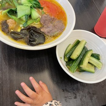 Mian - My picky toddler ate the whole cucumber! It's good ' - Noodles Near Me - Costa Mesa, California