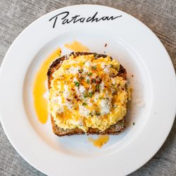 Cafe Patachou Nickel Plate - Ricotta Scrambled Eggs
