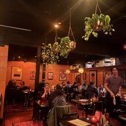 Radio Room - Restaurant seating area.