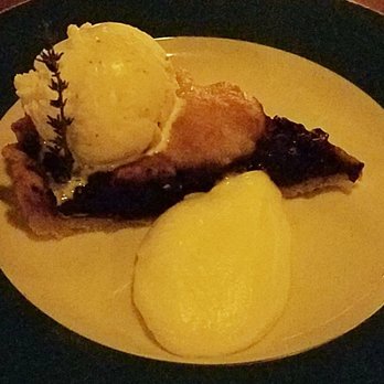 M.C. Perkins Cove - Blueberry Tart a la mode. Wonderful! - New American Near Me - Ogunquit, Maine M.C. Perkins Cove - Blueberry Tart a la mode. Wonderful! - New American Near Me - Ogunquit, Maine