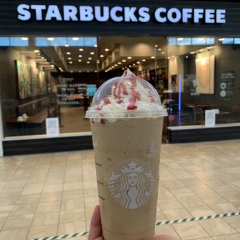 Starbucks - Strawberry Funnel Cake Frappuccino - Coffee & Tea Near Me - Huntington Station, New York